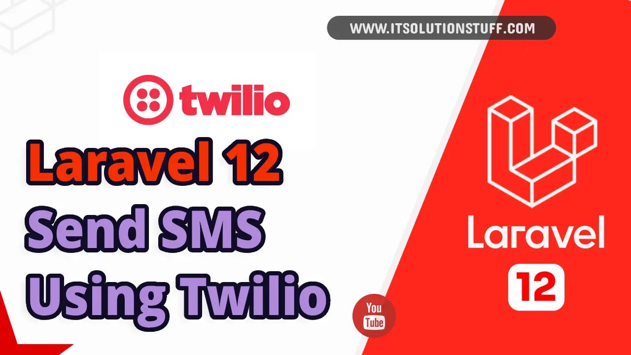 laravel 12 send sms using twilio