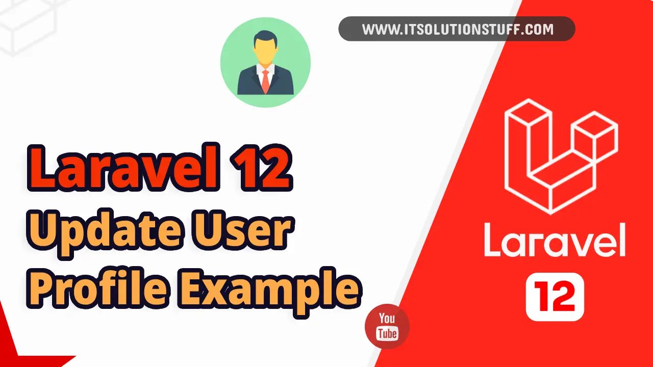 laravel 12 create user profile page